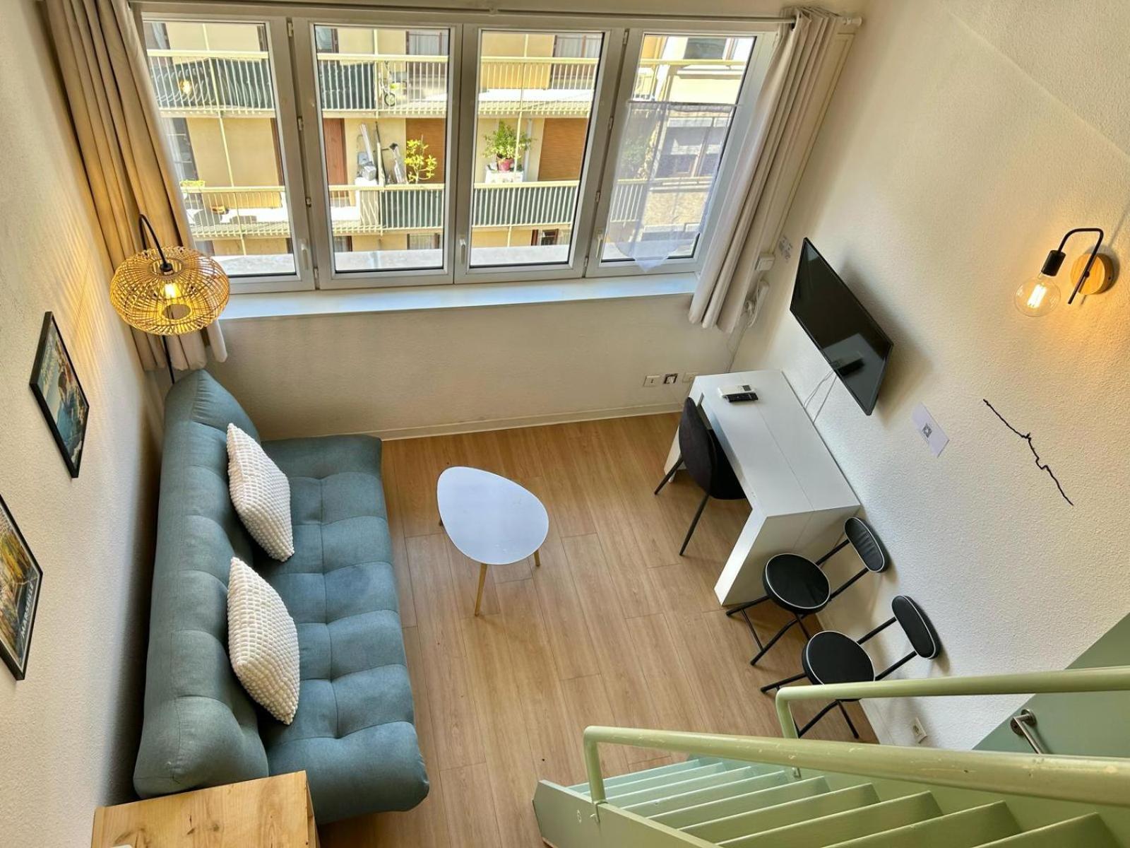 Appartement Chez Martin - Confort Proche Hopitaux Universitaires Timone Conception - Quartier St Pierre